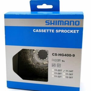 Shimano (HG400) 9 Spd HG Cassette