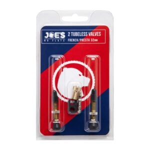 Joes Tubeless French/Presta valves 32 mm