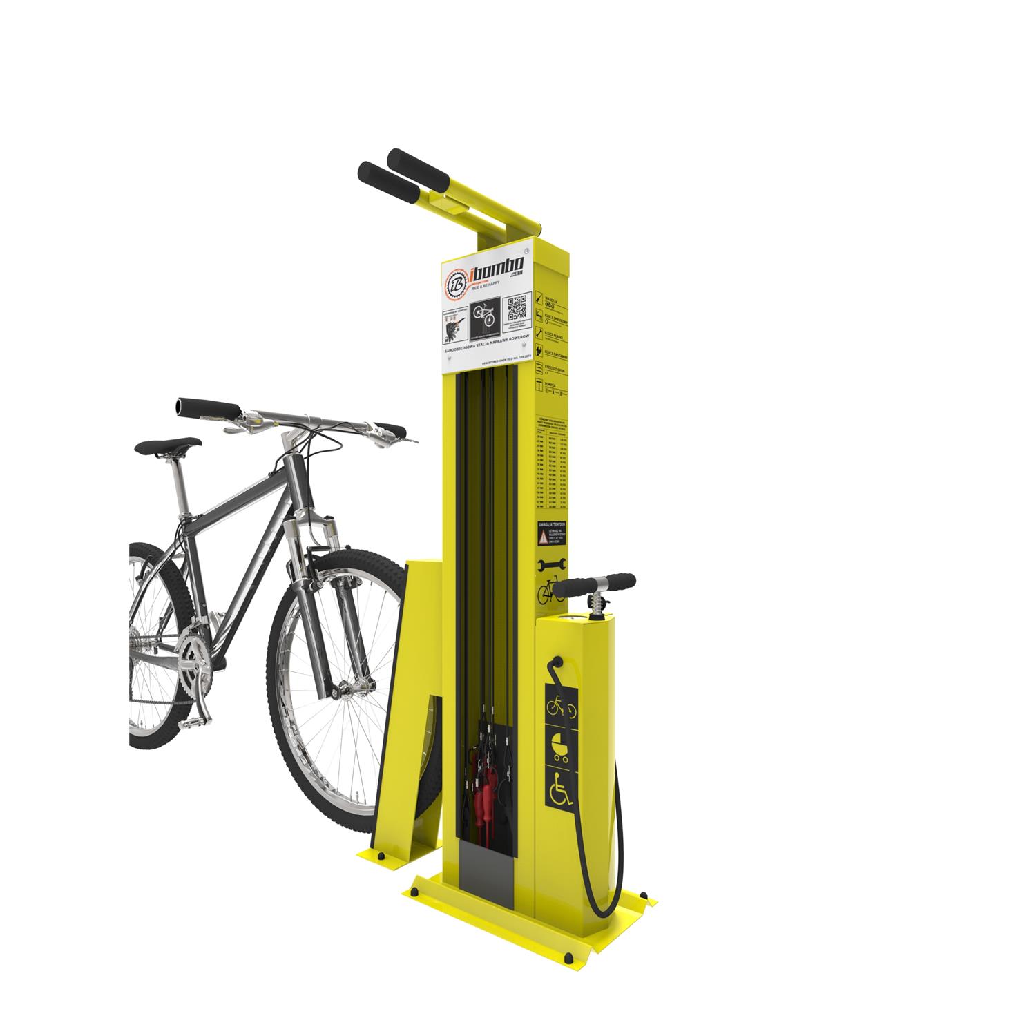 עמדה עצמאית לתיקון אופניים Scandic