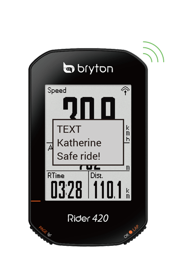 מחשב אופניים ברייטון Bryton Rider 420 T