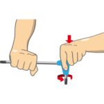 מפתח T אלן משושה 3 מ"מ UNIOR