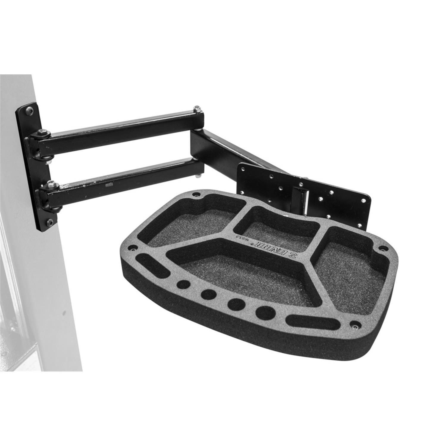 משטח לכלים עם זרוע מתקפלת למתקן עבודה חשמלי UNIOR משטח לכלים עם זרוע מתקפלת למתקן עבודה חשמלי UNIOR