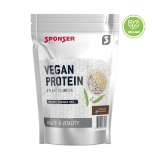 אבקה חלבון טבעונית בטעם שוקולד Sponser Vegan Protein