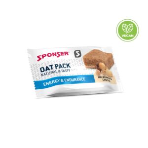 חטיף אנרגיה ספונסר בטעם שיבולת שועל ומקדמיה Sponser Macadamia Chufas Bar