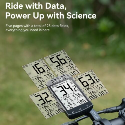 מחשב דרך לאופניים אלחוטי Cycplus M1 GPS