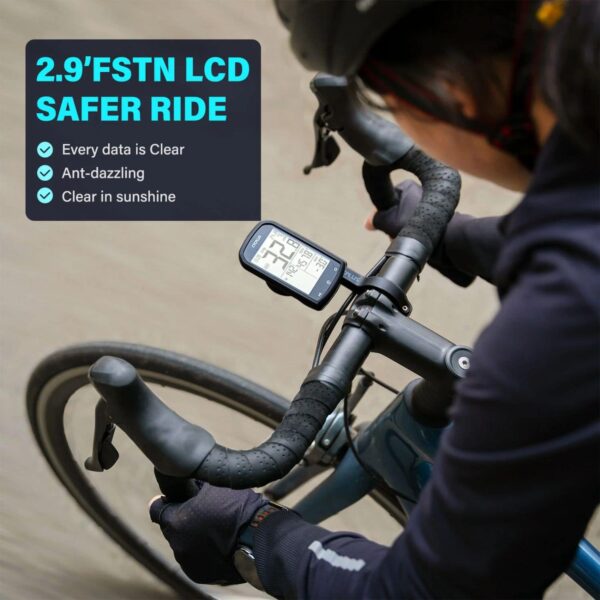 מחשב דרך לאופניים אלחוטי Cycplus M1 GPS