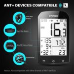 מחשב דרך לאופניים אלחוטי Cycplus M1 GPS