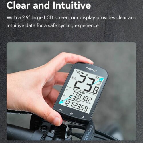 מחשב דרך לאופניים אלחוטי Cycplus M1 GPS