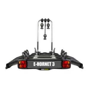 מנשא אופניים לוו גרירה לרכב ל3 זוגות אופניים חשמליים באזרק Buzzrack HORNET 3