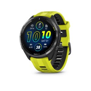 שעון גרמין מולטיספורט חכם Garmin Forerunner 965 47mm - צהוב