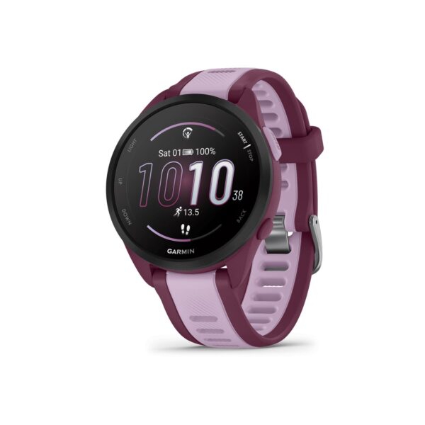 שעון גרמין ספורט חכם Garmin Forerunner Music 165 43mm - סגול