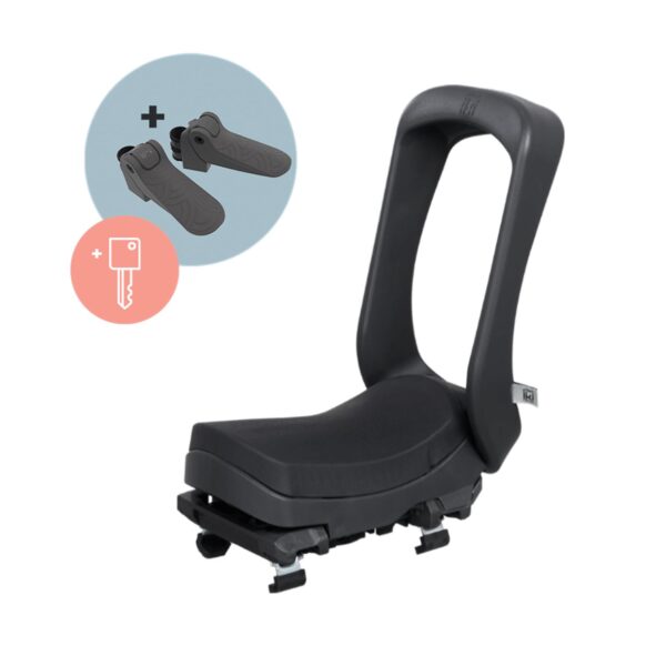 כסא אחורי לילדים בוגרים לאופניים עם נעילה Urban Iki Junior Seat