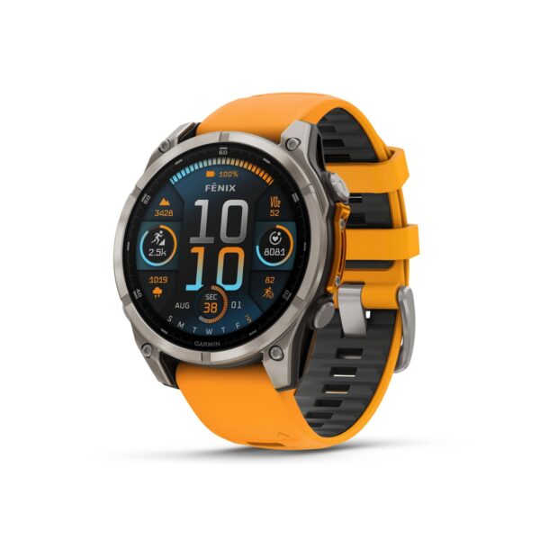 שעון גרמין ספורט חכם Garmin Fenix 8 47mm