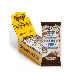 מארז 20 חטיפיי אנרגיה טבעוני בטעם שוקולד אספרסו Chimpanzee Chocolate Espresso