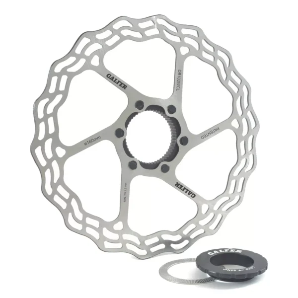 רוטור דיסק לאופניי כביש 1.8ממ סנטר לוק גלפר Galfer Wave (1)