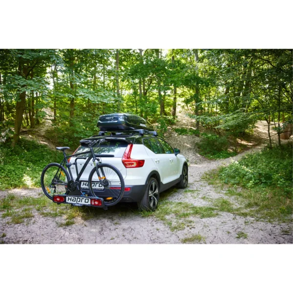 מנשא לאופניי שטח חשמלי זוג אחד לוו גרירה לרכב Hapro Atlas Active 1