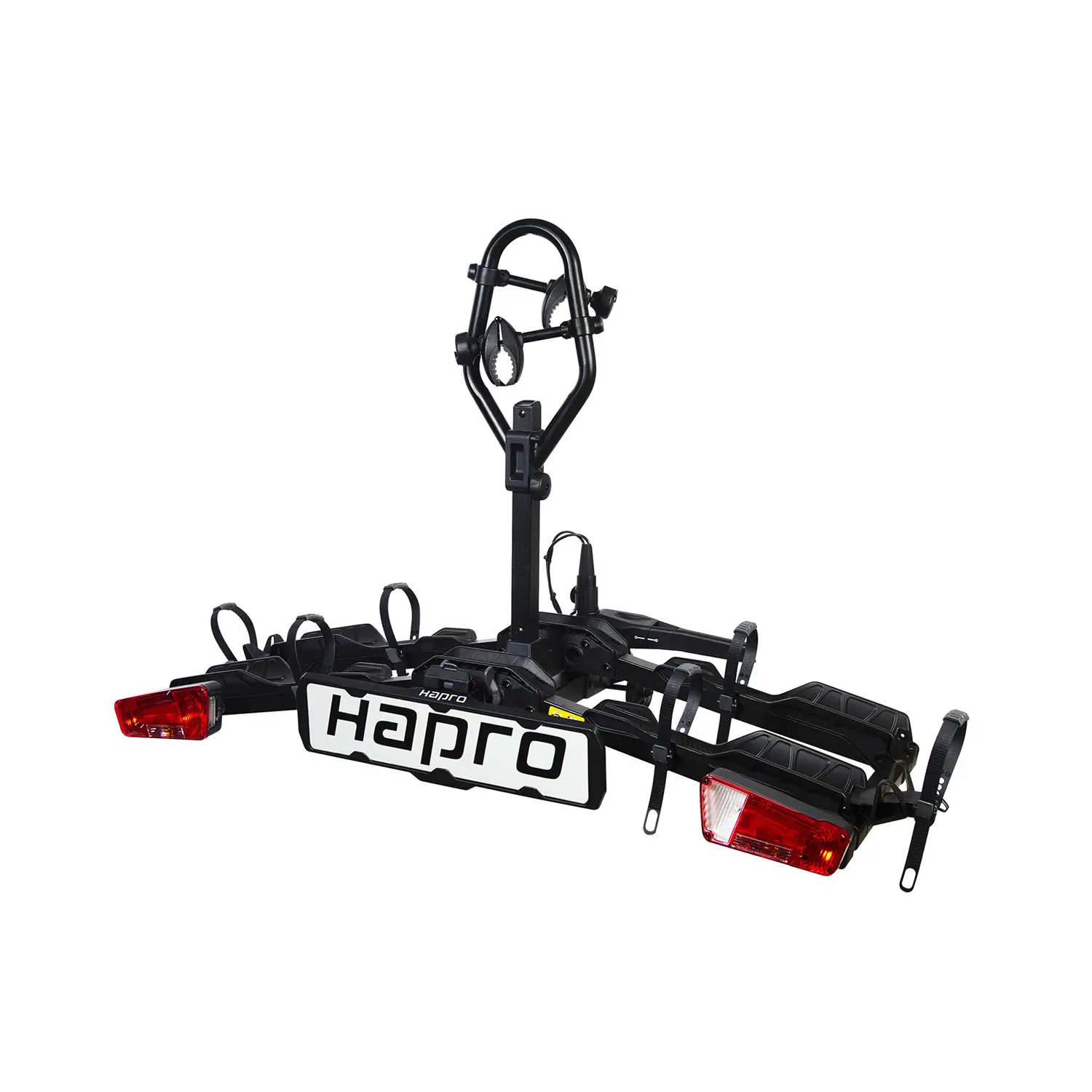 מנשא לאופניי שטח חשמלי ל2 זוגות לוו גרירה לרכב Hapro Atlas premium Xfold II (2) מנשא לאופניי שטח חשמלי ל2 זוגות לוו גרירה לרכב Hapro Atlas premium Xfold II