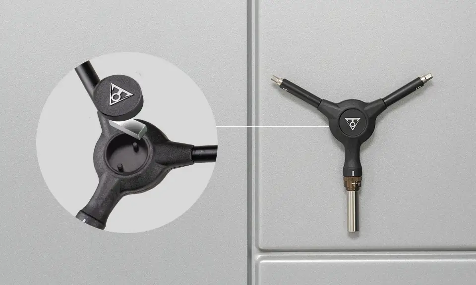 משולש ביטים עם רצאט לאופניים טופיק Topeak Y-SPEED RATCHET