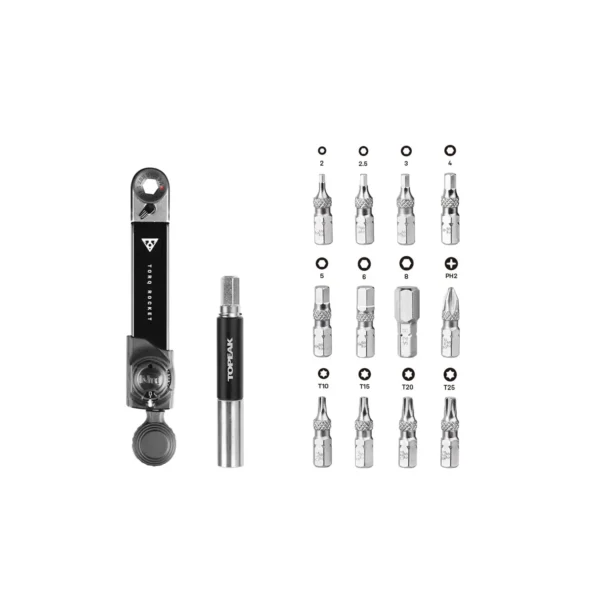 ערכת כלים עם מד מומנט לאופניים טופיק Topeak miniEX