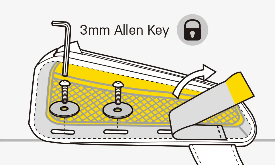 תיק שלדה לאופניים טופיק Topeak FASTFUEL TRIBAG