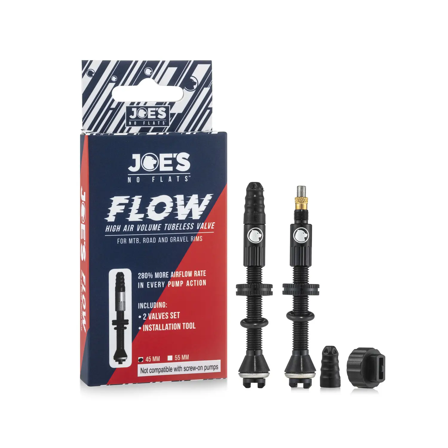 זוג ונטיל לטיובלס צרפתי החדש אורך 45 Joes FLOW (1) זוג ונטיל לטיובלס צרפתי החדש אורך 45 Joes FLOW