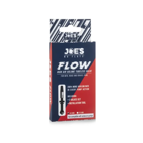 זוג ונטיל לטיובלס צרפתי החדש אורך 45 Joes FLOW
