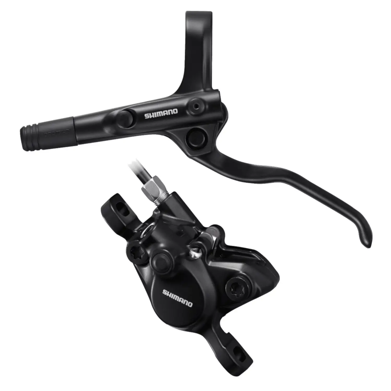 סט קליפר וידית ברקס הידראולי קדמי לאופניים Shimano BR-MT200 סט קליפר וידית ברקס הידראולי קדמי לאופניים Shimano BR-MT200