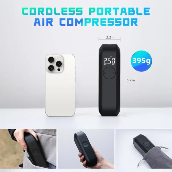 משאבה חשמלית לאופניים סייקפלוס Cycplus A14