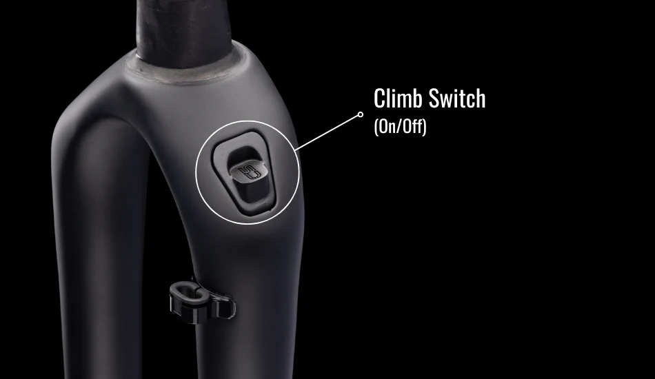 בולם קדמי לאופני גראבל אינברט 40 ממ CANE CREEK Invert Climb Switch