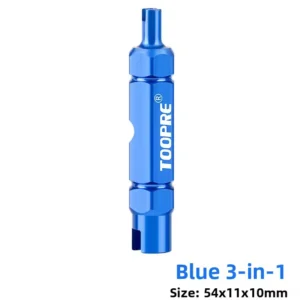 מפתח ונטיל לאופניים מאלומניום פרסטה ושרדר Toopre