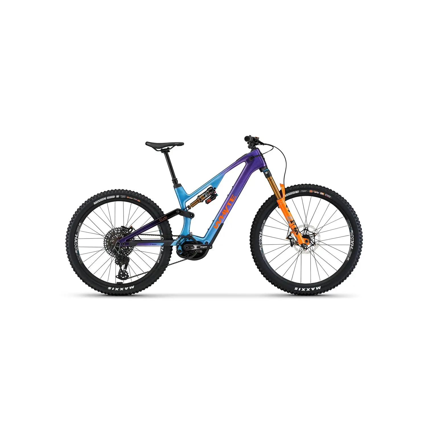 אופני הרים חשמליים וויט קרבון Whyte ELyte EVO Stag Works (2) אופני הרים חשמליים וויט קרבון Whyte ELyte EVO Stag Works