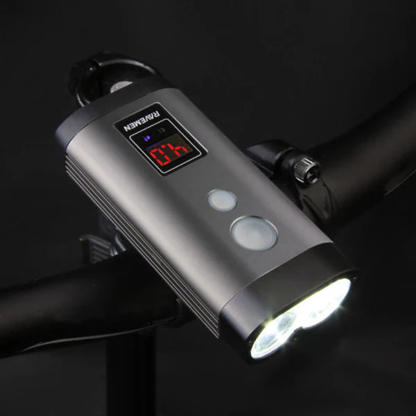 פנס קדמי לאופניים עם שלט Ravemen PR 1400 (6) פנס קדמי לאופניים עם שלט Ravemen PR 1400