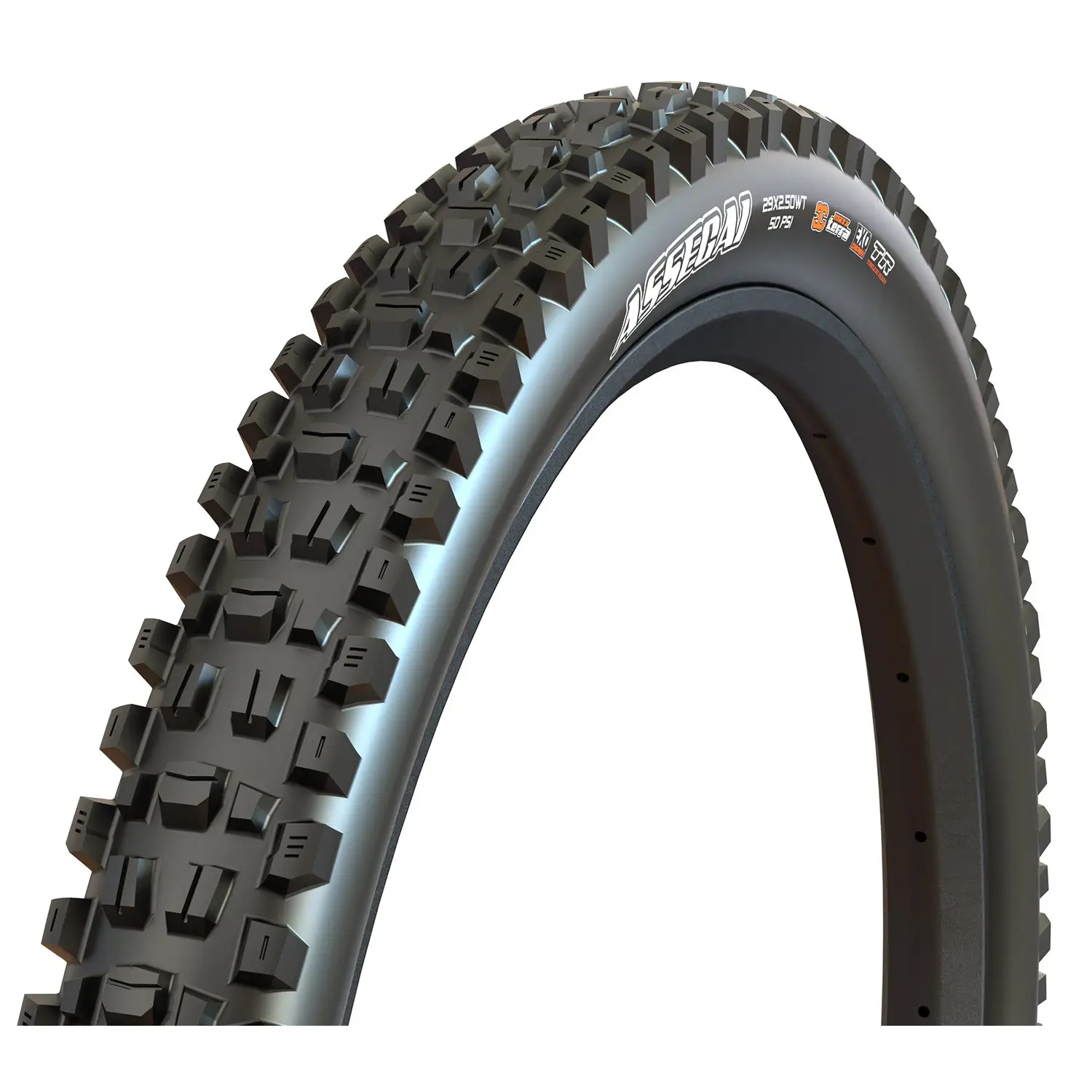 צמיג לאופני שטח מקסיס אסאגי MAXXIS ASSEGAI 3CTDDTR 29X2.60WT צמיג לאופני שטח מקסיס אסאגי MAXXIS ASSEGAI 3CTDDTR 29X2.60WT